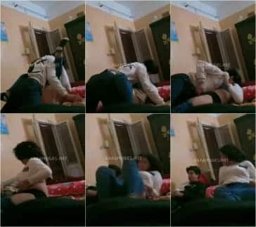 واخد صاحبته فى البيت وبيتحرش بيها ومش عارف ينيكها الجزء الثالث